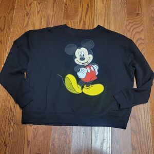 Disney Women's XL Pullover Sweatshirt - Mickey Mouse Disneyland